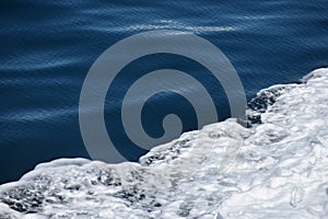 Sea water pattern texture