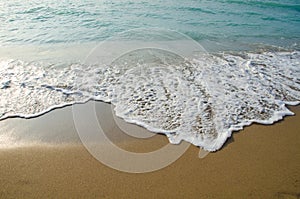 Sea waves at the Black Sea