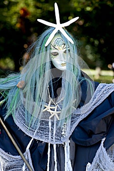 Sea Witch Scarecrow for Halloween