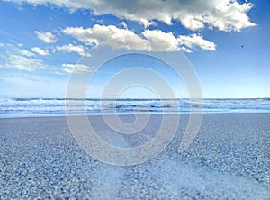 Sea â€‹â€‹surf sky sand sand beach