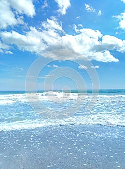 Sea â€‹â€‹surf sky sand sand beach