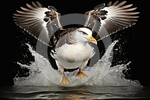 Seabird Macro Photovery Fast Shutte. Generative AI