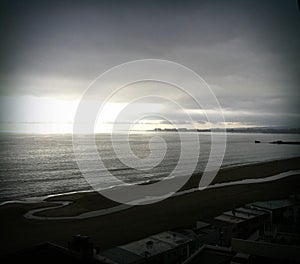 Seacliff Beach in Aptos California