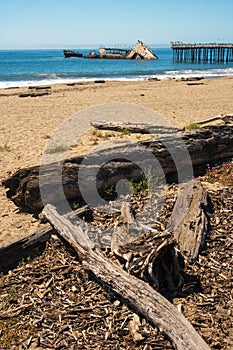 Seacliff State Beach and the S.S. Palo Alto