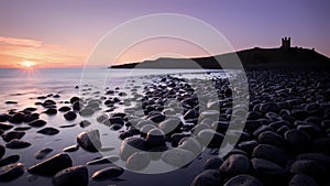 Seacoast near Dunstanburgh Castle