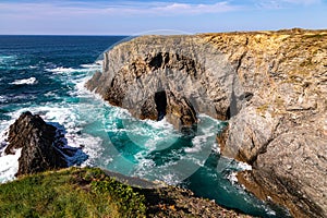 Seacoast at Port Coton, France