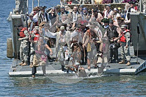 Seafair Pirates Alki Beach Landing