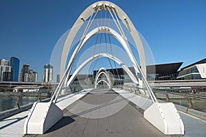 Seafarers Bridge in Melbourne, Victoria, Australia