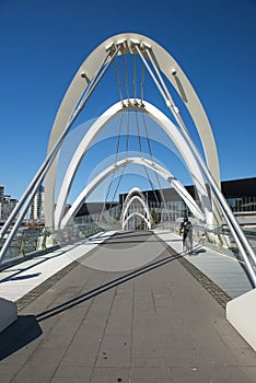 Seafarers Bridge in Melbourne, Victoria, Australia