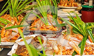 Seafood in Bangkok.