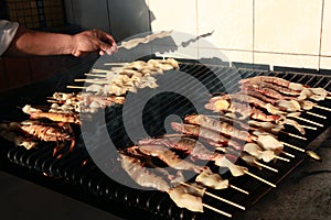 Seafood barbecue