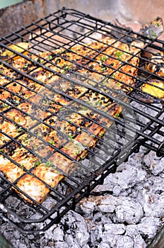 Seafood barbecue