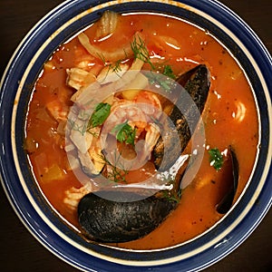 Seafood Bouillabaisse