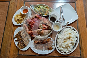 Seafood diner at Batan Isaland, Batanes