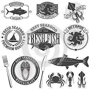 Seafood labels set