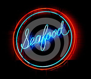 Seafood Neon Sign