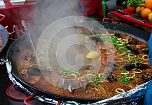 Seafood Paella