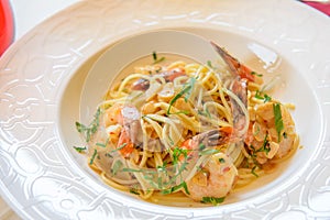 Seafood pasta