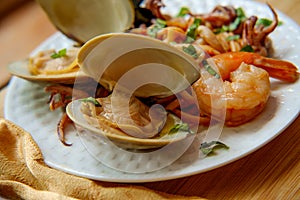 Seafood Pasta Pescatore