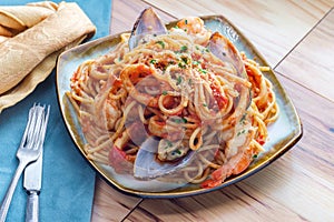 Seafood Pasta Pescatore