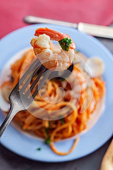 Seafood Pasta Pescatore