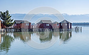 Seafood restaurant in famous Patok lagoon, Albania