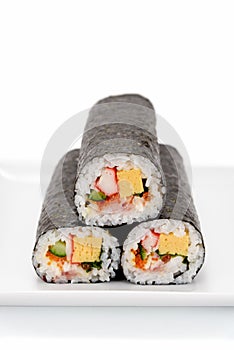 Seafood Rolled sushi
