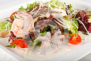 Seafood salad