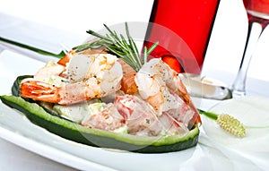 Seafood salad