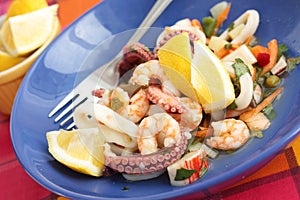 Seafood salad