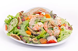 Seafood salad photo