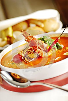 Seafood soup