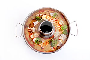 Seafood soup, Thai spicy soup