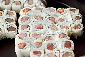 Seafood sushi