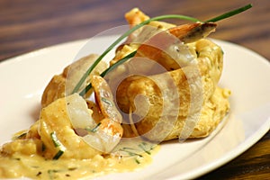 Seafood Vol au Vent