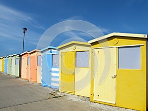 Seaford beach huts