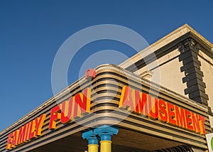 Seafront amusements