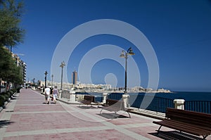 Seafront boulevard promenade sliema malta