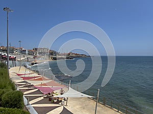 The seafront at Parede near Lisbon