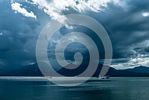 Seafront in Puerta Princessa, Palawan island, Philippines