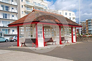 Seafront shelter, Bexhill