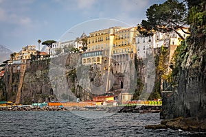 Seafront. Sorrento. Naples. Italy