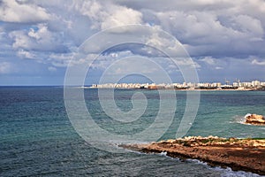 The seafront in Tripoli city, Lebanon