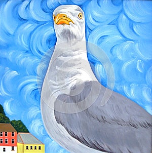 Seagull with Attitude