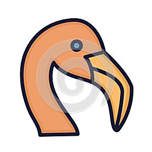 Seagull Isolated Vector icon that can be easily modified or edited