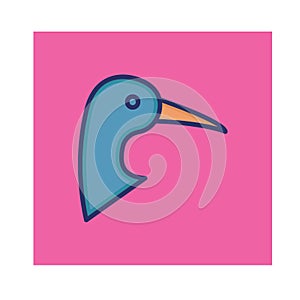 Seagull Isolated Vector icon that can be easily modified or edited