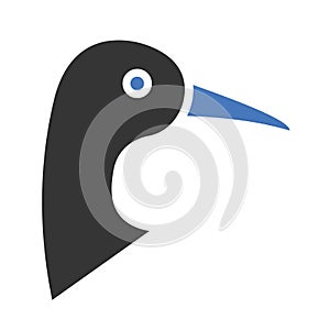 Seagull Isolated Vector icon that can be easily modified or edited