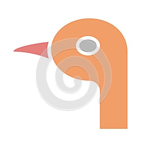 Seagull Isolated Vector icon that can be easily modified or edited photo