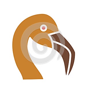 Seagull Isolated Vector icon that can be easily modified or edited photo