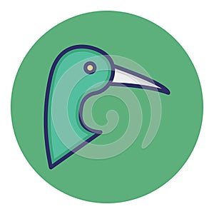 Seagull  Isolated Vector Icon which can be easily modified or edited as you want